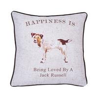 Dog Breed Cushion, Linen Blend