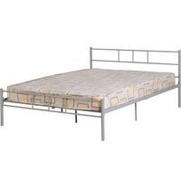 Dorset Double Bed Frame Silver