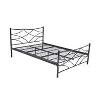 Dorian Metal Bed Frame - Black - Double