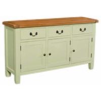 dorchester painted 3 door 3 drawer sideboard