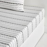Doux Hiver Printed Fitted Sheet