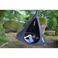 DOUBLE HANGING CACOON in Black