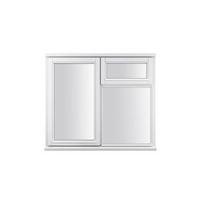 double glazed timber lh side hung casement window h1195mm w1195mm