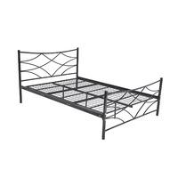 Dorian Metal Bed Frame - Black - Double