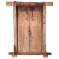 Doors Reclaimed Wooden Door with Frame