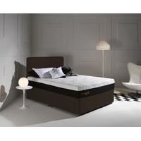 Dormeo Octaspring Tiffany Chocolate Fabric Divan Bed with Hybrid Mattress