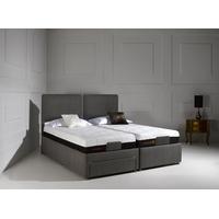 Dormeo Octaspring Sorrento Adjustable Midnight Fabric Divan Bed with 6500 Mattress