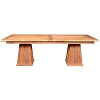 Doors Reclaimed Wooden Twin Pedestal Dining Table