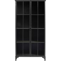 Downtown Black Iron Cabinet - H 184cm