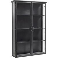 Downtown Black Wall Cabinet