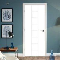 Door Set Kit, Messina Flush Door - Primed