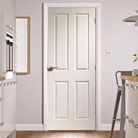 Door Set Kit, Victorian 4 Panelled Moulded Door - Prefinished