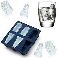 Doctor Who Cocktails Silicone Ice Cube Tray Candy Chocolate Baking Molds diy Bar Party Drink