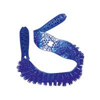 double sided back scrubber