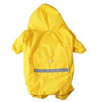 dog rain coat dog clothes sports waterproof solid yellow red camouflag ...