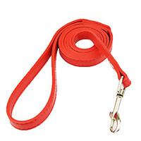 Dog Leash Casual Solid / Stripe Red / Black / White / Blue / Pink PU Leather