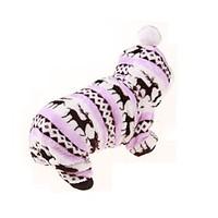 dog hoodie clothesjumpsuit dog clothes keep warm sports floral botanic ...