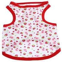 Dog Vest Dog Clothes Summer Fruit Cute