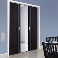 double pocket ash grey zanzibar door prefinished