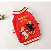 Dog Shirt / T-Shirt Dog Clothes Spring/Fall Cartoon Cute Casual/Daily