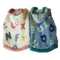 Dog Hoodie / Pajamas Blue / Pink Dog Clothes Summer / Spring/Fall Letter Number Cute / Casual/Daily