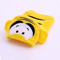 Dog Costume Hoodie Yellow Dog Clothes Winter Spring/Fall Cartoon Cute Cosplay