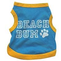 dog shirt t shirt blue dog clothes summer letter number casualdaily