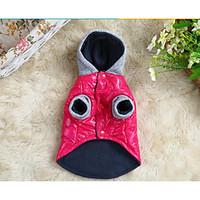 Dog Coat Black Pink Gray Dog Clothes Spring/Fall British Casual/Daily