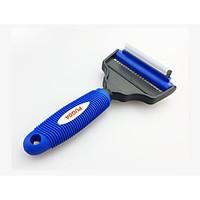 Dog Cleaning Brush Comb Brush Clipper Trimmer Portable Blue