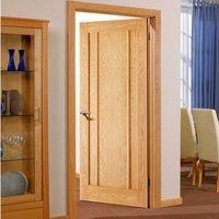 Door Set Kit, Lincoln Oak 3 Panelled Door