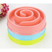 Dog Feeders Pet Bowls Feeding Blushing Pink Blue