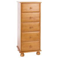 Dovedale 5 Drawer Narrow Chest