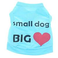 Dog Vest Dog Clothes Summer Letter Number Casual/Daily