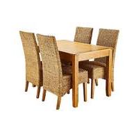 Dorset Dining Table and Four Bali Chairs