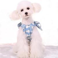 dog dress dog clothes cute casualdaily british blushing pink white