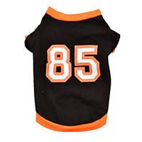 Dog Vest Dog Clothes Cute Casual/Daily British Orange