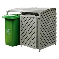 Double Wheelie Bin Store