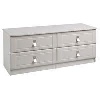 Dolce 4 Drawer Wide Chest Cashmere