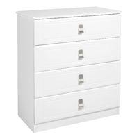 Dolce 4 Drawer Chest White