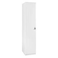 Dolce Tall 1 Door Wardrobe White