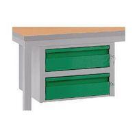 DOUBLE DRAWER GREEN - -