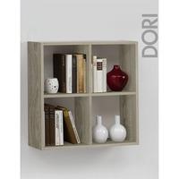 Dori Wall Shelves In Canadian Oak With 4 Shelf