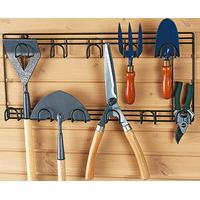 double tool rack metal