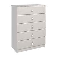 Dolce 5 Drawer Chest Cashmere