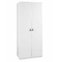 Dolce Tall 2 Door Wardrobe White