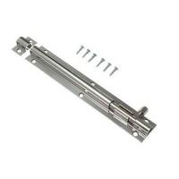 Door Bolt Barrel Slide Lock 150MM 6 Inch Chrome with Screws ( pack of 100 )