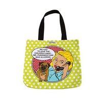 dog is good tote bag give children away