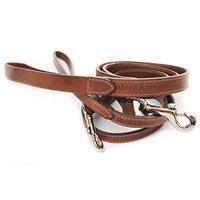 DOG LEAD in Slim Leather Design