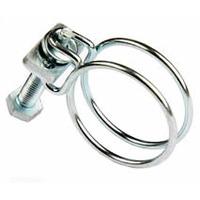 Double Wire Hose Clip 1 inch 2 Pack