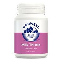 dorwest milk thistle for pets 200 tablets